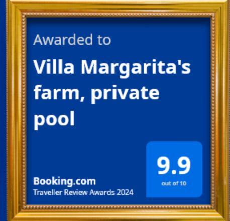 Villa Margarita'S Farm, Private Pool Maláthiros エクステリア 写真